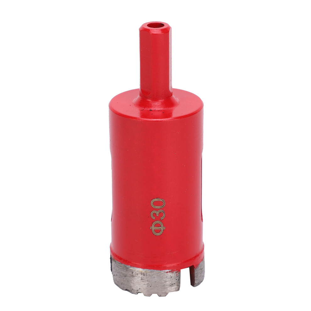 (Dia. 30Mm) Diamond Drill Bit Wave Tooth Ceramic Tile Marble Granite 30Mm 610830889371