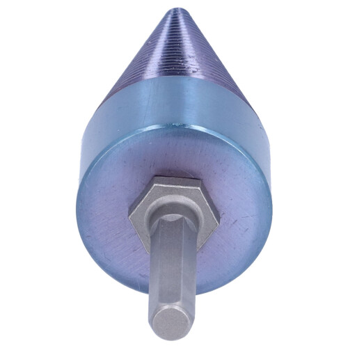 Drehholzspalter mit 42mm-Sechskant-Blau 2
