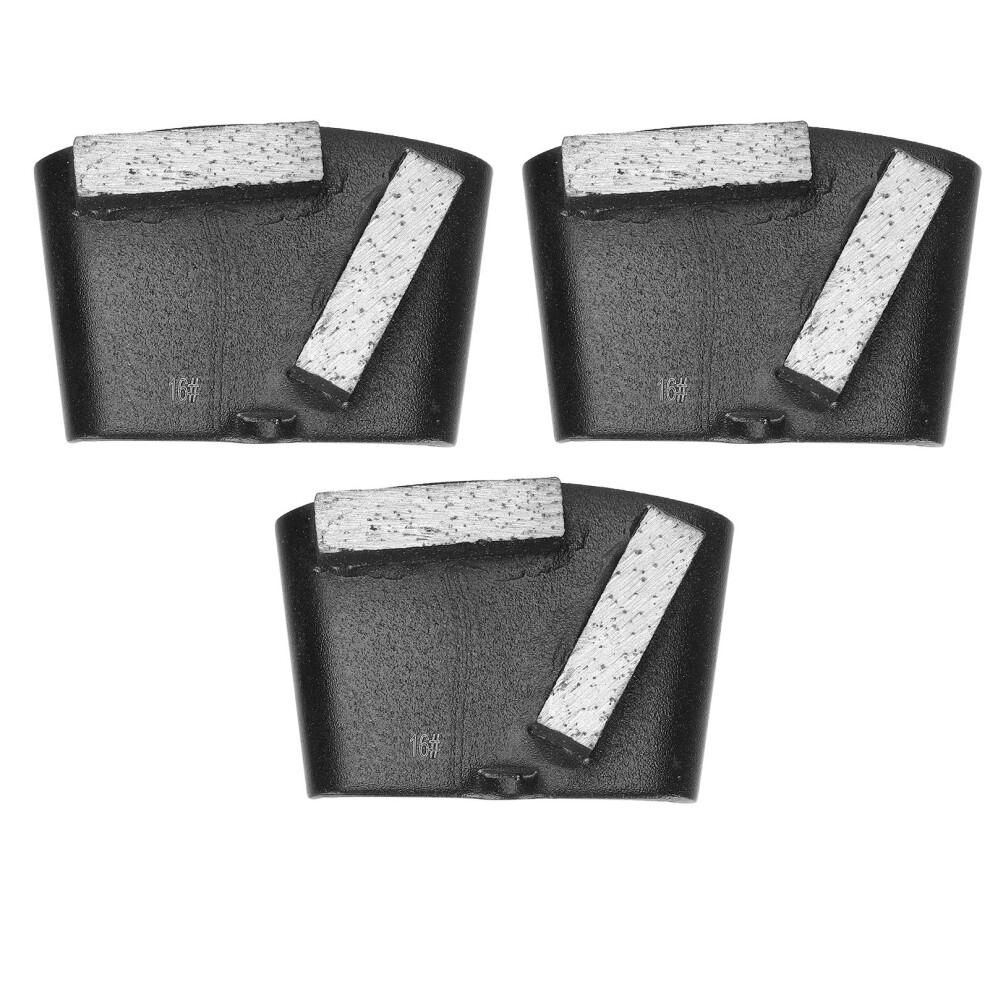 3Pcs Diamond Grinding Block Long Strip Tooth Sanding Pad 610830884215