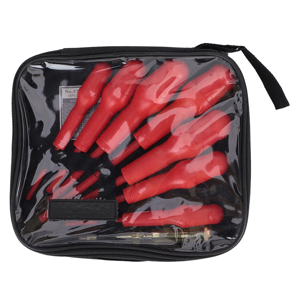 8Pcs Insulated Magnetic Screwdriver Set Electrician Outdoor Tool 9701 610830884741