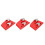 3x Diamant-Schleifblock Pfeilzahn leise Stein 4