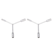 2x 3-Wege-Inbusschlüssel Y-Stecknuss 12/14/17mm für Fahrrad