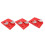 3x Diamant-Schleifblock Pfeilzahn leise Stein 5