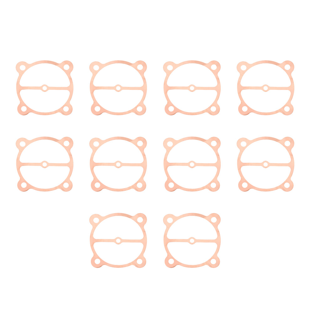 10Pcs Air Compressor Gasket 95 5-Hole Copper Valve Plate 610830887605