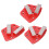 3x Diamant-Schleifschuhe Trapez 6-Loch 5