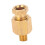 (PD606) Brass Thread Pipe Nipple Straight Fitting Adapter 2