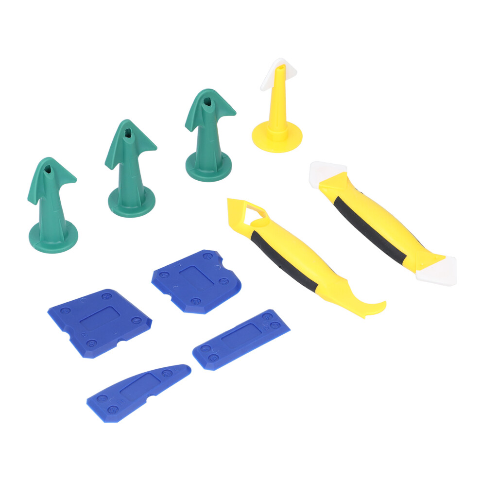 10Pcs Caulking Tool Grout Glue Scraper Set 610830879228