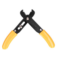 Mini-Verstellbarer Abisolierer & Cutter (Gelb)