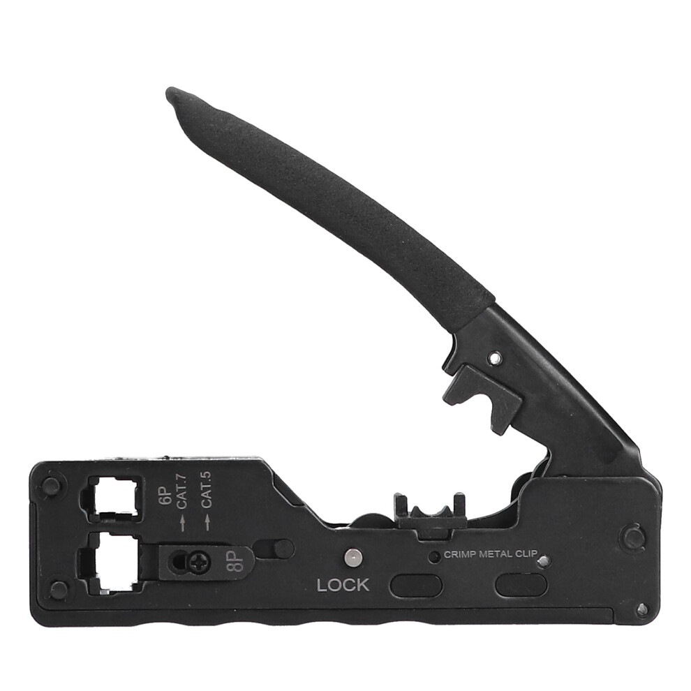 Network Connector Crimper Cat5e Cat6 Cat7 6P 8P Rj45 Rj12 Tool 610830881986