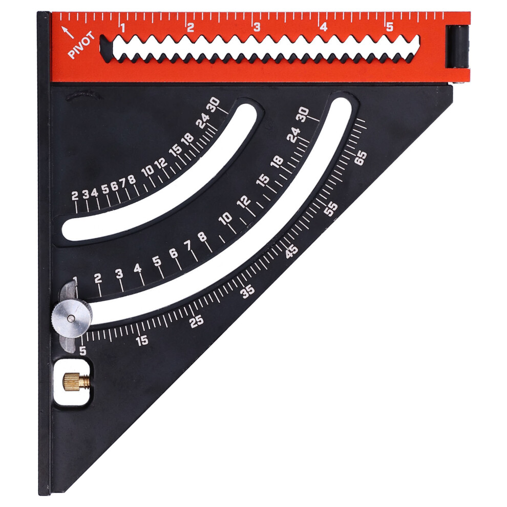 Folding Triangle Ruler Goniometer Aluminium Alloy 610830882457