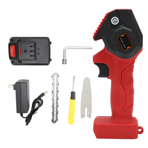 (US Plug) Mini-Elektroschere-Handkettensäge-FYD001-Rot