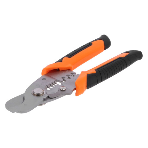 175mm Kabel-Crimpwerkzeug: Abisolierer & Schere