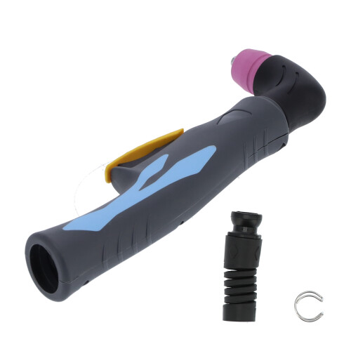 Welding Torch Head Plasma Curved Handle Copper Gun AG60F 2