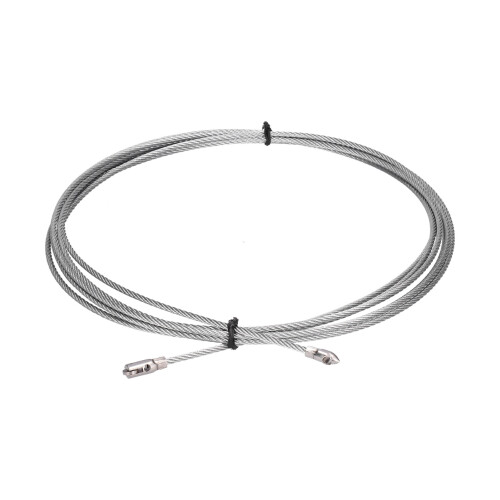 (10m/10.94yd) Stahldrahtseil 0,4mm hochfest 5m 2