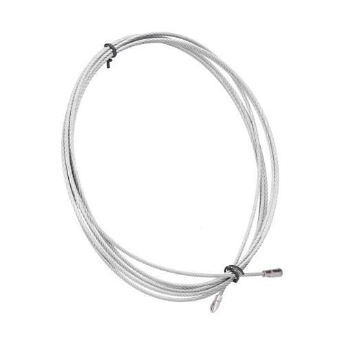 (5m/5.47yd) Stahldrahtseil 0,4mm hochfest 5m 1