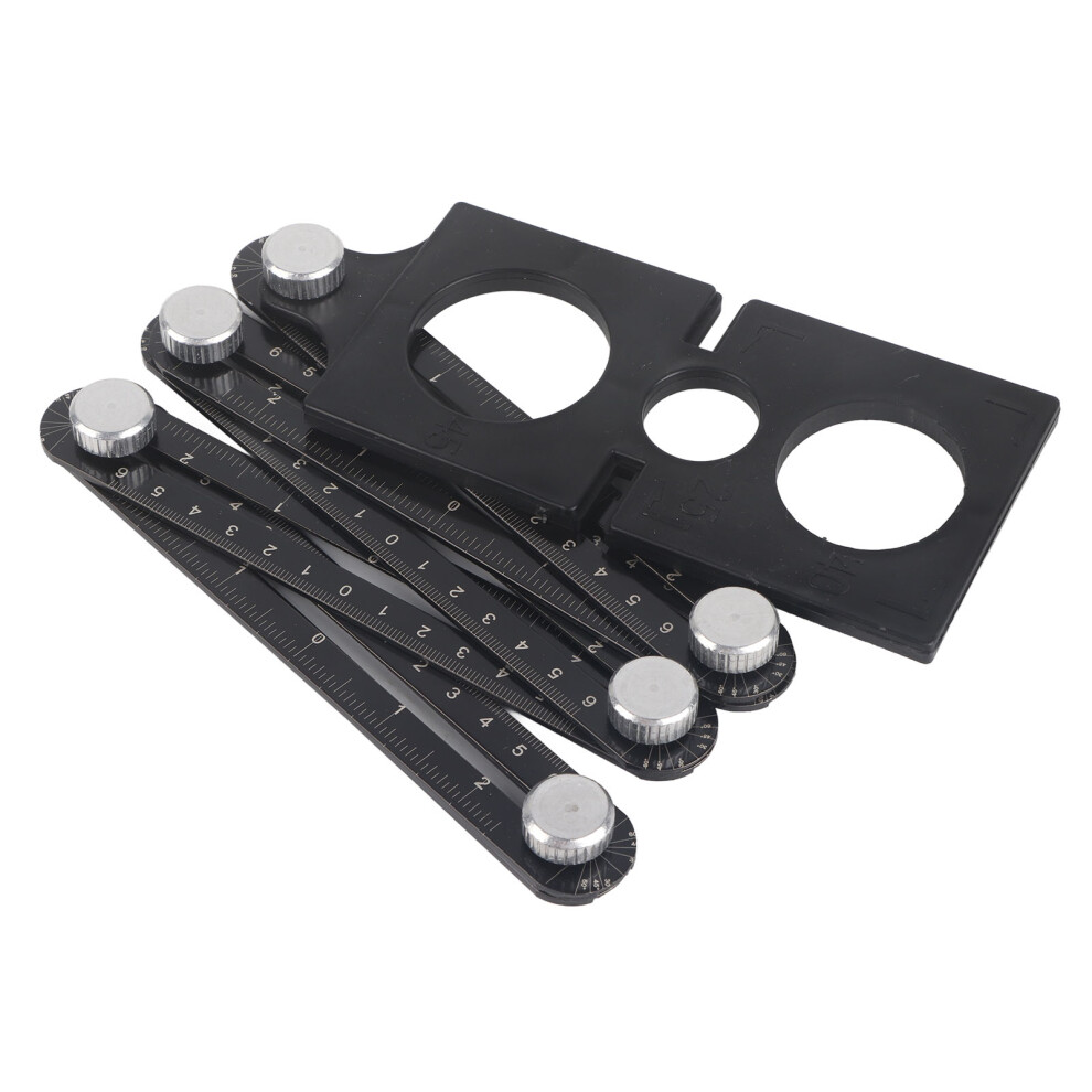 6 Fold Ruler Aluminum Alloy Multi Angle Finder 5041 610830871277