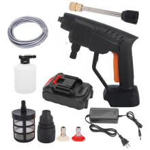 (10 Batteries US Plug) Kabellose Hochdruck-Wasserkanone mit 5 Lithium-Akkus