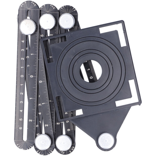 6-Fach-Aluminium-Messlehre Multi-Winkel-Prüfer 5041 1