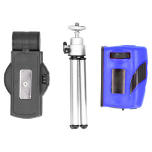 (Blue) Rot-Laser-Wasserwaage ABS-Basis Stativ
