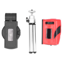 (Red) Rot-Laser-Wasserwaage ABS-Basis Stativ