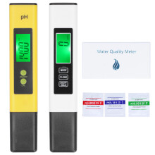 (A2(white) + PH02SL(yellow)) PH-TDS-Meter Combo 0,01pH Hochgenau 3-in-1 EC Temp