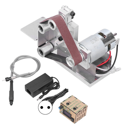 (EU Plug) Mini-Bandschleifer, 7-Gang, DC12-24V, US-Stecker