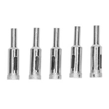 5x Glasbohrer für dicke Sand- und Fliesenschichten