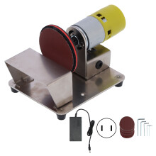 (US Plug) 3in Elektroscheibenschleifer Polierer für Holz Glas AC 110-240V