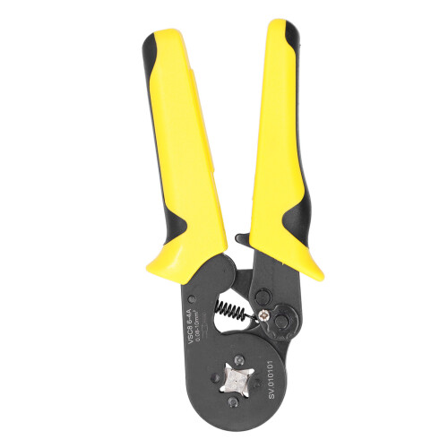 Verstellbare Crimpzange VSC8 6-4A Ratsche für Kabel 1
