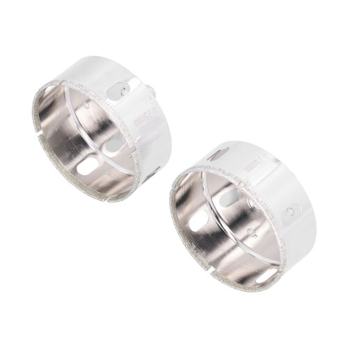 2x verschleißfeste Lochsäge für Glas 1
