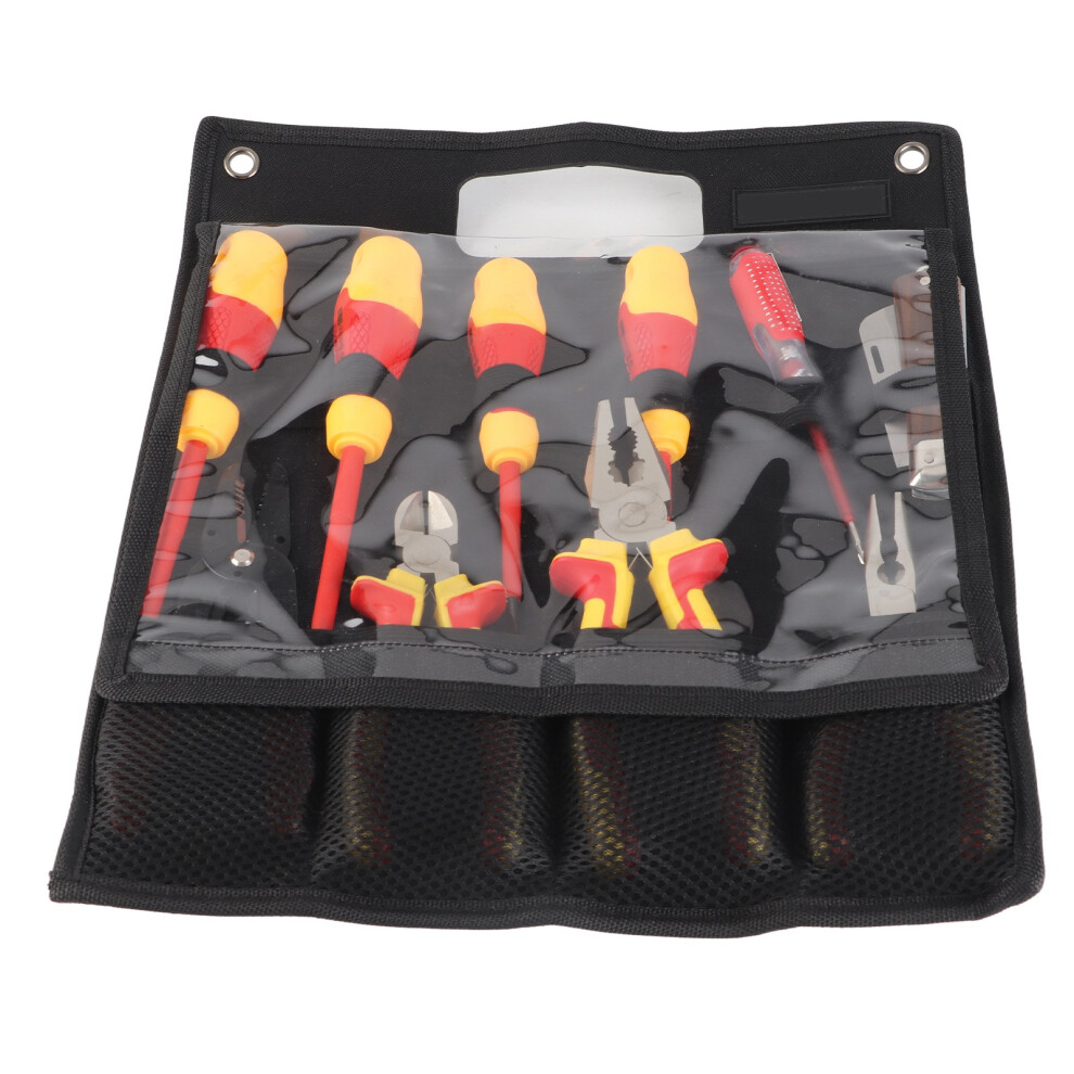 10 Pcs Insulated Electrician Screwdriver Set With Slotted Cross Head 610830864897