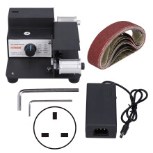 (UK Plug) Mini-Bandschleifer elektrisch einstellbar 110-240V UK