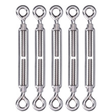 (M4) 5 Stk Spannschraube Auge Auge 304 Edelstahl M6