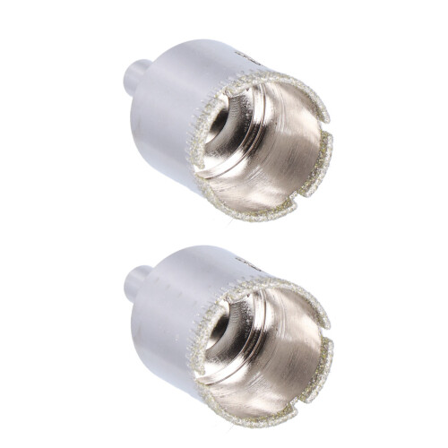 2Pcs Glass Drill Hole Opener Heat Treated Tile Glass Ceramic Tools 2