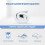 （90*190cm）Dual-Layer 2-Inch Memory Foam Mattress 8