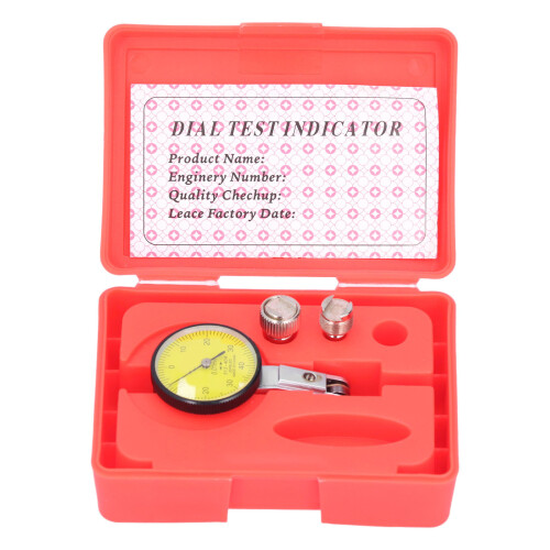 32mm Dial Indicator High Sensitivity Lever Gauge Ruby Probe 0-0.8mm