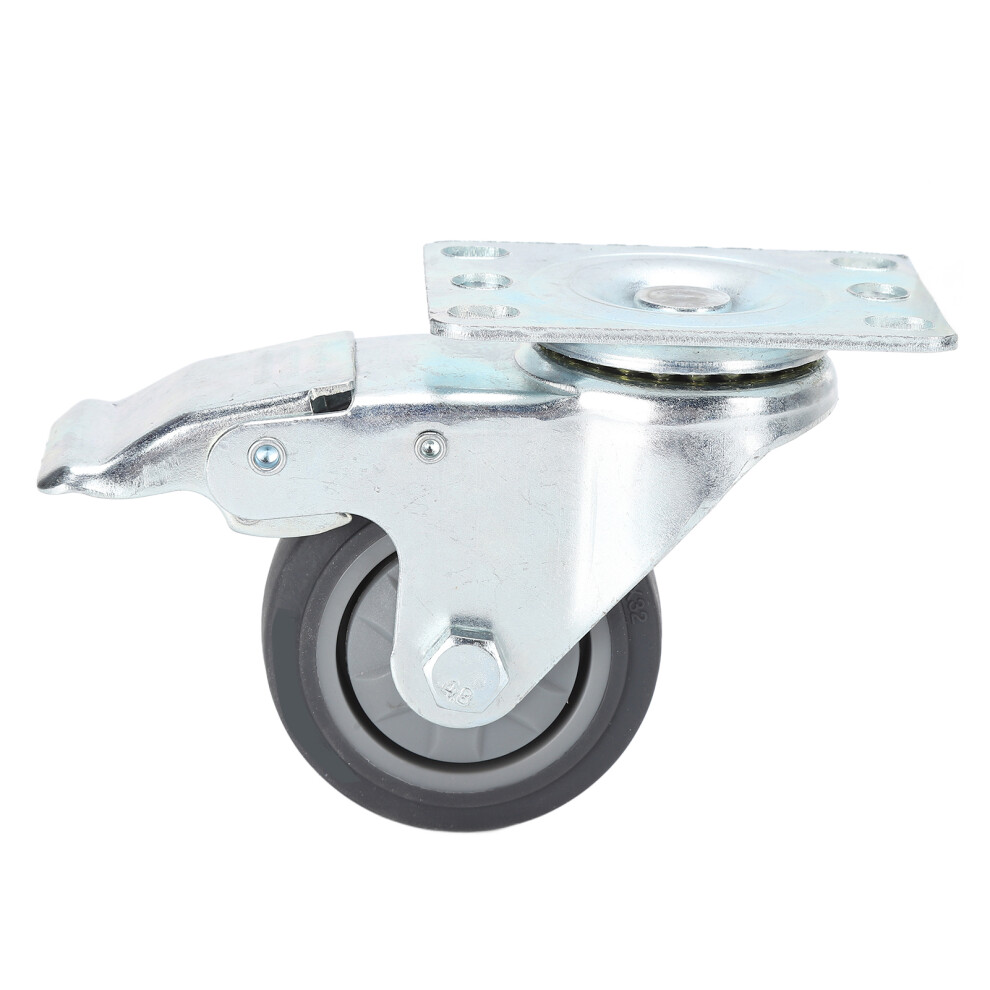 Swivel Caster Tpr Wheel With Brake For Cart 610830862497