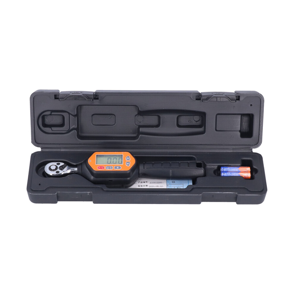 Digital Torsion Wrench 3/8In 60N.m Adjustable Short Handle 610830865627