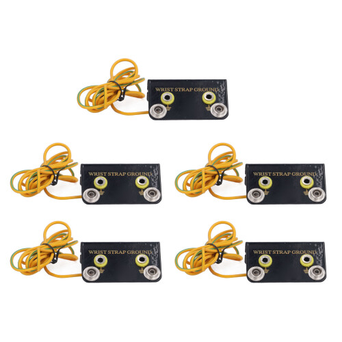 5Pcs Wrist Strap Ground Socket ESD Non Static 1