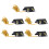 5Pcs Wrist Strap Ground Socket ESD Non Static 4