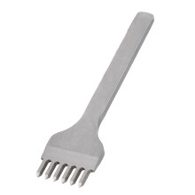 (4mm) Lederstichlochstanze 4mm 6 Zinken Diamantloch