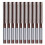 10x 6-Flütel Handbohrer 3/8 Zoll 9SiCr 1