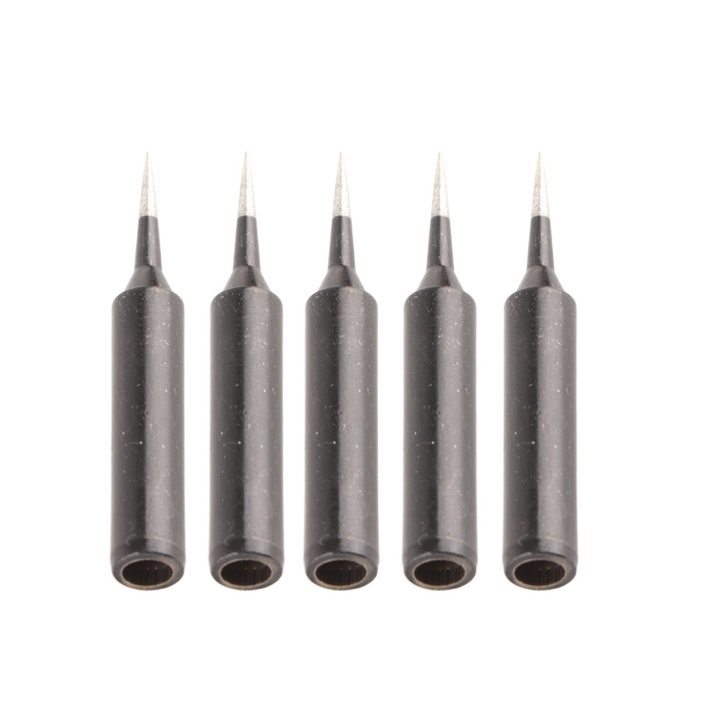 (Pointed MouthâI) 5Pcs Soldering Iron Tips Bga Station Copper 900M Series Flat 3.2D 610830858254