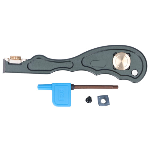 Holz Hartmetall-Abzieher Mini Kleberemover Aluminiumgriff
