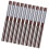 10x 6-Flütel Handbohrer 3/8 Zoll 9SiCr 3