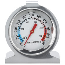 Ofenthermometer Edelstahl Messanzeige Küche Hochgenau