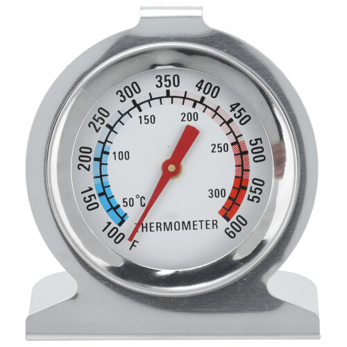 Ofenthermometer Edelstahl Messanzeige Küche Hochgenau