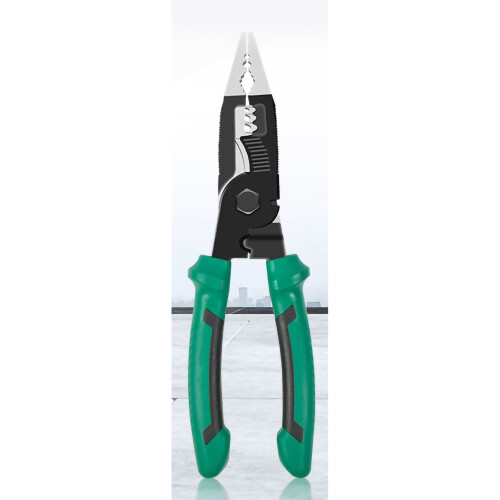 (Green) Kabelabschneider Crimper AWG10-14 rot
