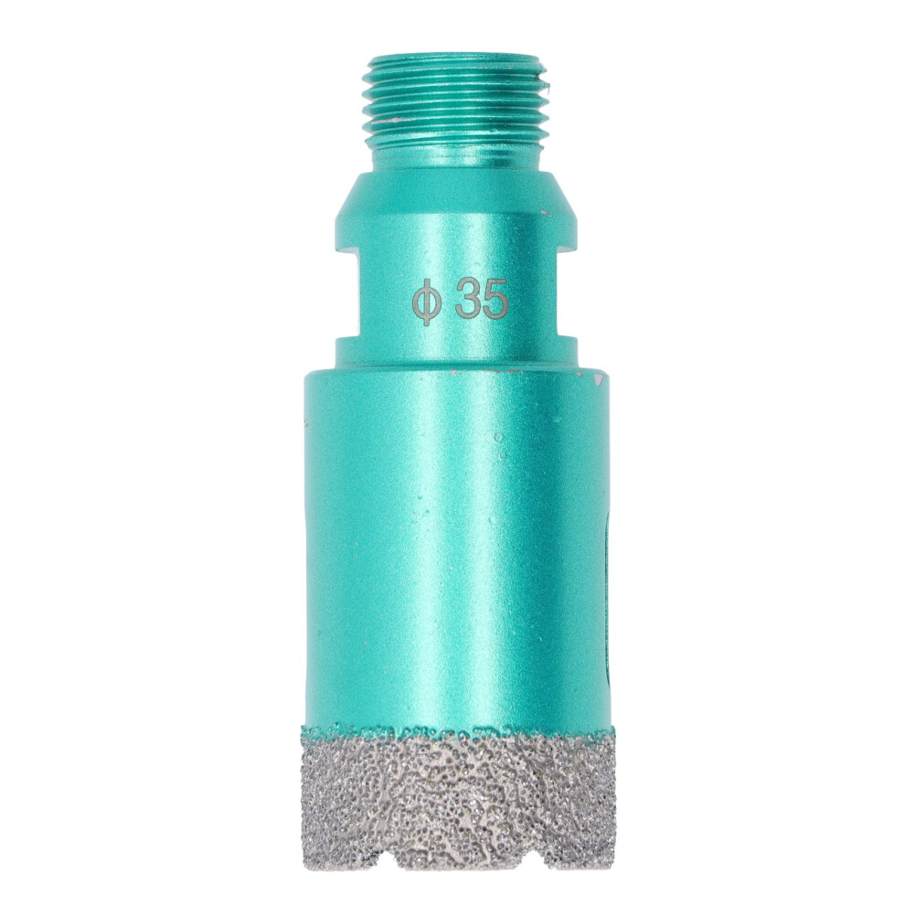 (35Mm) Diamond Drill Bit 1/2Bsp 32Mm For Glass Tile Concrete Granite Marble 610830852610