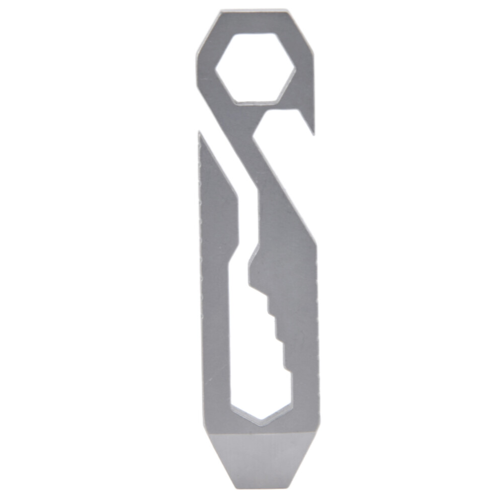 Multitool 8 In 1 Screwdriver Bottle Opener Wrench Keychain Outdoor 610830853327